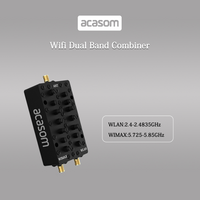 2.4 5.8GHz WIFI 2 Band Cavity Diplexer SMA Dual Band Combiner/Multiplexer/Cavity Diplexer 2 way cavity duplexer