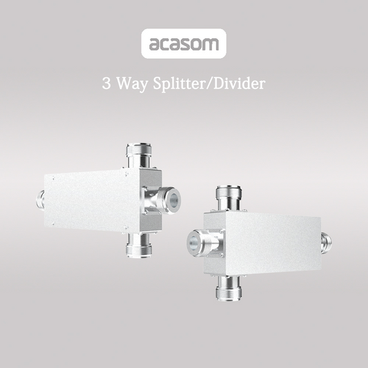 600MHz-6000MHz 3 Way Microstrip Line High Power Divider with DC Pass