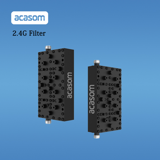 2.4GHz Indoor Bandpass 20MHz channel13 2462MHz to 2482MHz Cavity Filter WIFI Network 2.4 GHz Ultra High Q 8-Pole