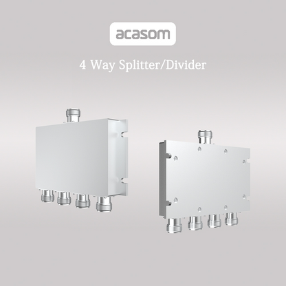 600MHz-6000MHz 4 Way Microstrip Line Splitter High Power Divider