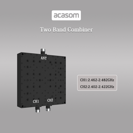 2,402GHz 2,462GHz WIFI Resonator Diplexer N Dualband-Kombiner/Multiplexer/2-Wege-Duplexer