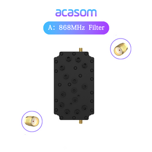 Professional 868MHz SMA Cavity Filter for Helium & LoRaWAN - High Rejection, Low Loss