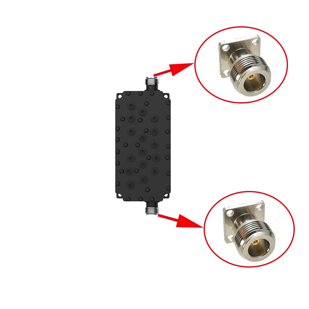 868MHz Cavity Filter for Helium Network Amplifier Filter High Out Band Rejection