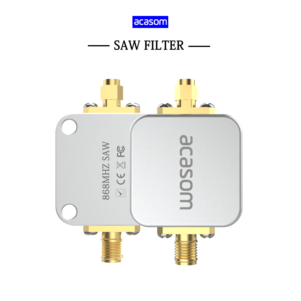 Professional 868MHz SAW Filter for Helium & LoRaWAN | Low-Cost Interference Solution | 3.0dB Loss | 3 Connector Types