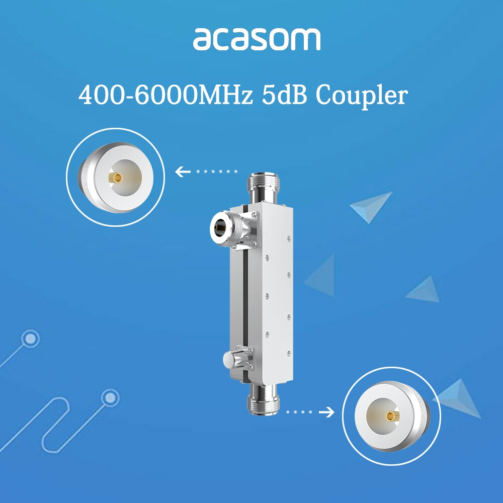 Breitband 5dB Richtkoppler von 400MHz bis 6000MHz bis 20 Watt N-Stecker Mikrostreifenleitung