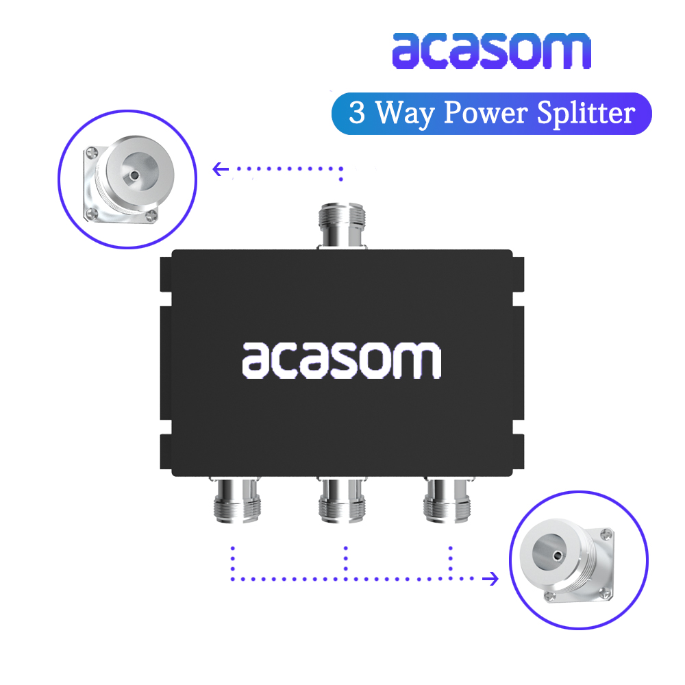 2000MHz-6000MHz 3 Way Microstrip Line Power Divider Splitter