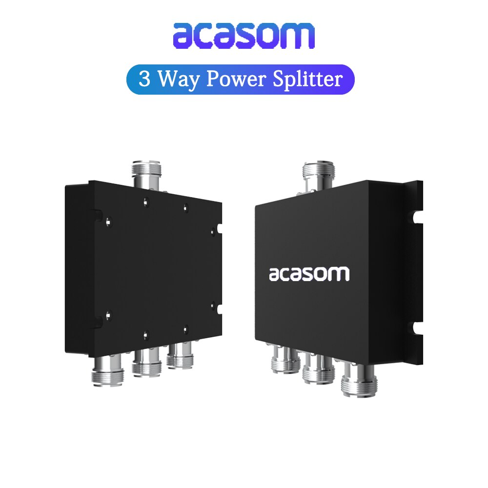 868MHz Power Divider 915MHz Power Splitter 3-Way Helium Power Divider N-Ttype