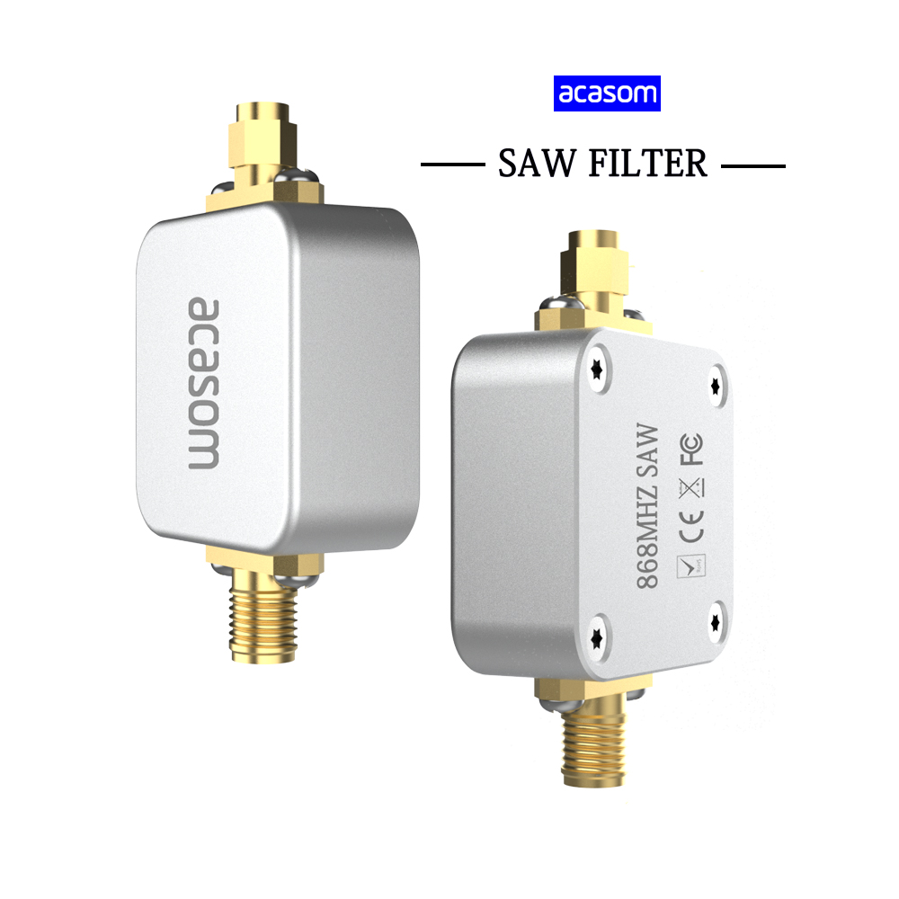 Professional 868MHz SAW Filter for Helium & LoRaWAN | Low-Cost Interference Solution | 3.0dB Loss | 3 Connector Types