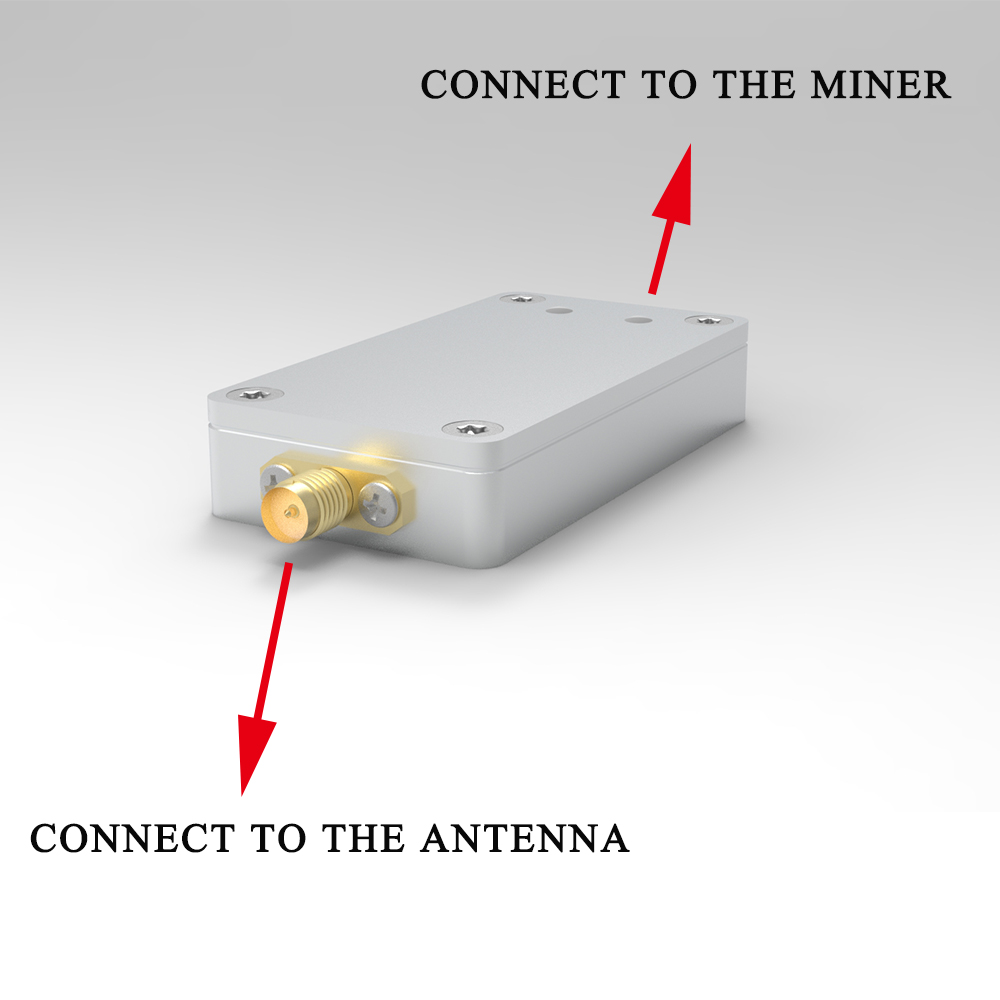 915MHz 902-928MHz RX 10dB TX 0dB AMP Helium Signalverstärker