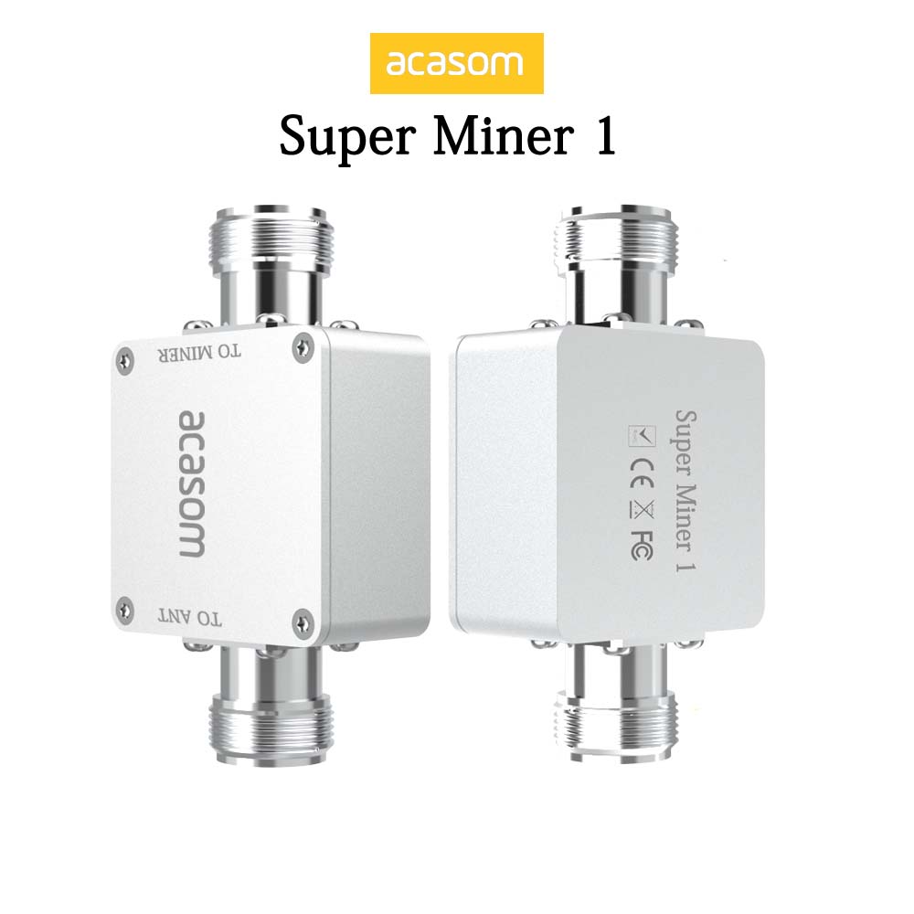 RX 12dB TX Bypass 868MHz 915MHz Miner LORA Bias Tee Helium Signalverstärker Buchse