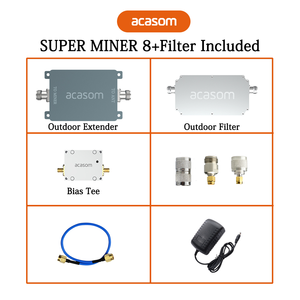 Waterproof 868MHz Extender Filter Helium Signal Strength Lora Booster outdoor