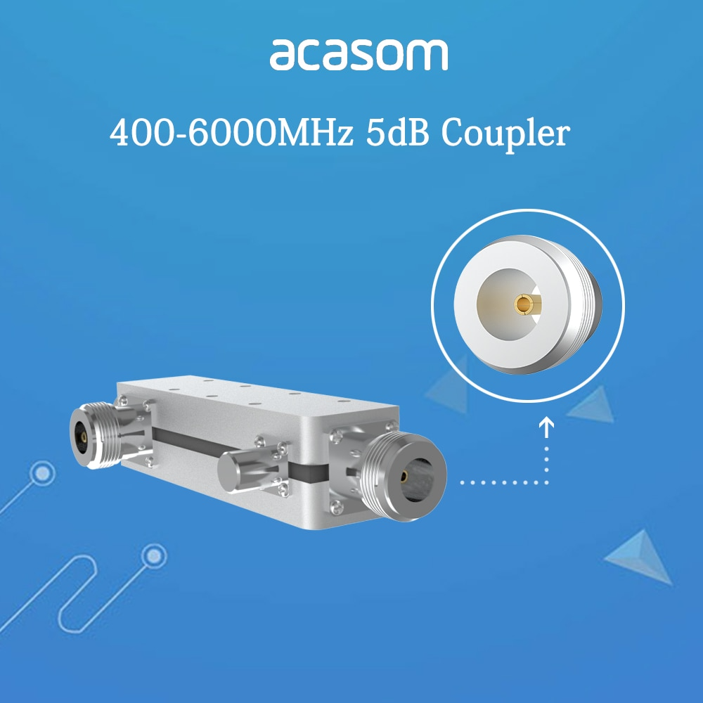 Breitband 5dB Richtkoppler von 400MHz bis 6000MHz bis 20 Watt N-Stecker Mikrostreifenleitung