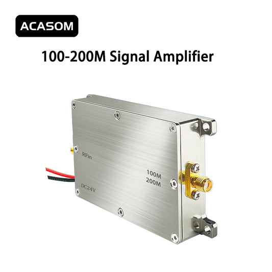 10W Unidirectional GaN Signal Amplifier Module, 100-200MHz Low Frequency Band
