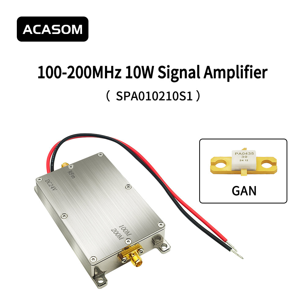 100-200MHz 20W RF power Amplifier for IOT digital transmission &Industrial Control with 43dB gain