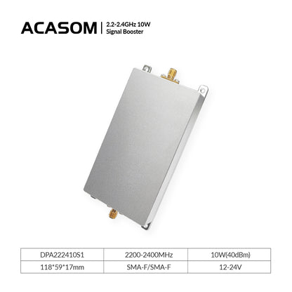 2200-2400MHz 10W Signal Booster for FM Broadcast & S-band with 18dB Gain