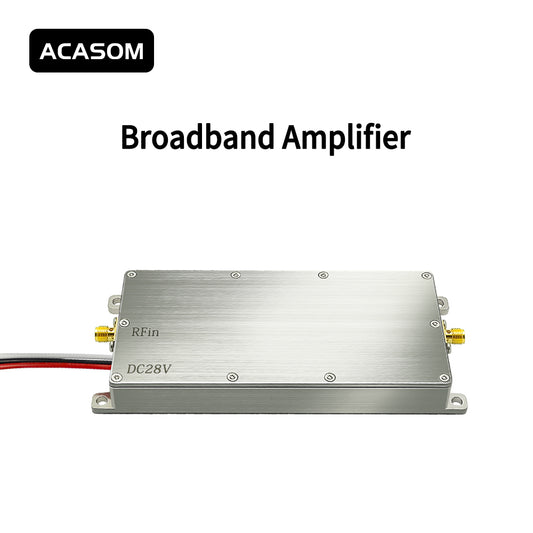 6000-7200MHz 50W GaN Broadband Power Amplifier with Built-in Circulator for Audio＆video&Emerging Wireless – 47dBm Output