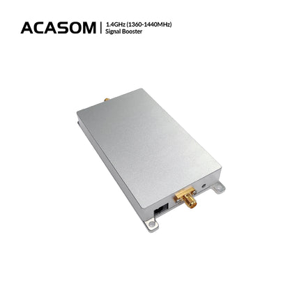 1.4G (1360-1440MHz) 10W Signal Booster for WiFi cameras & HDMI video transceivers– 18dB Gain
