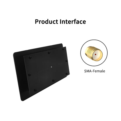 5000-6000MHz 18dBi Horizontal polarization Directional Panel Antenna