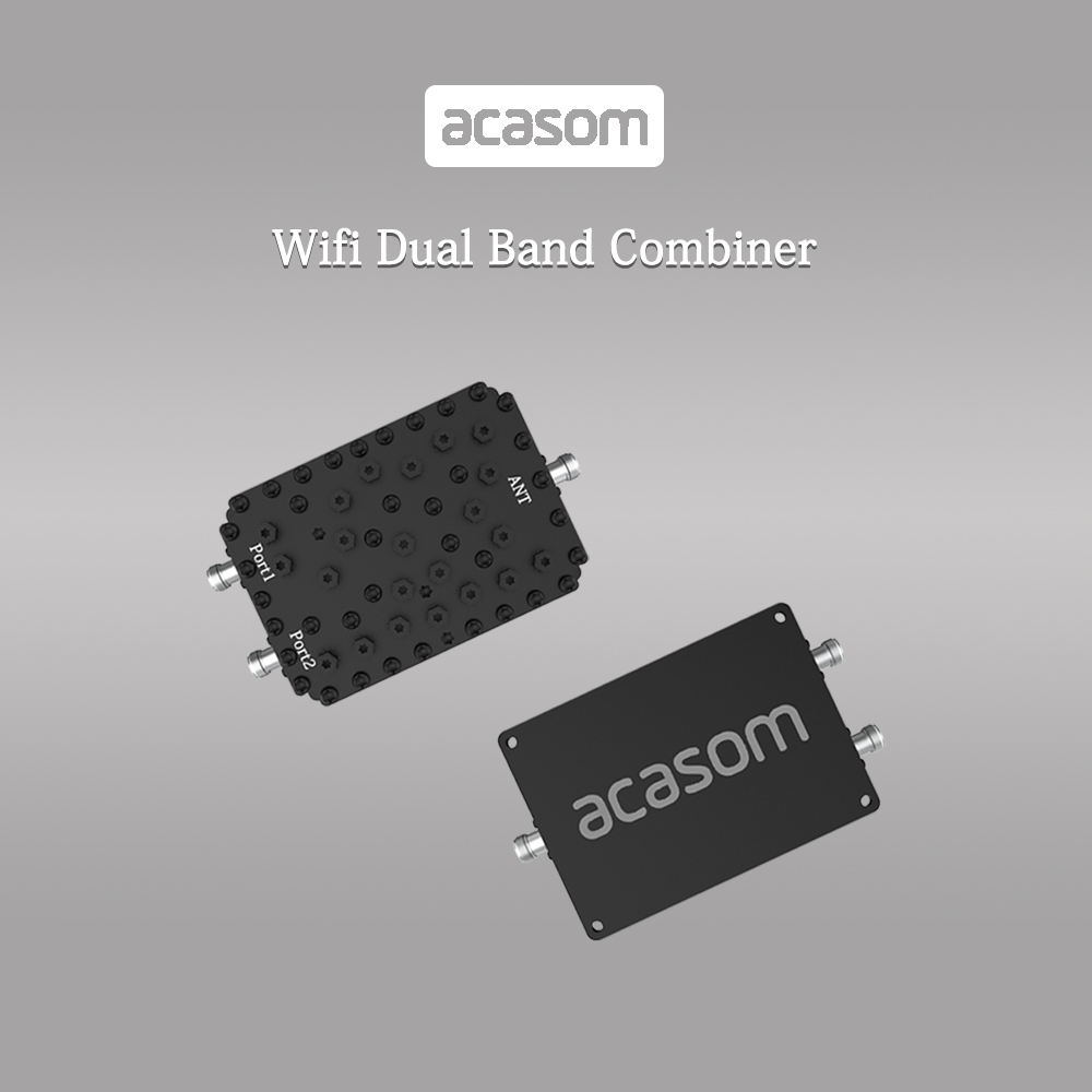5.15GHz/5.8GHz WIFI 2 Band Cavity Diplexer SMA Dual Band Combiner/Multiplexer/Cavity Diplexer 2 way cavity duplexer