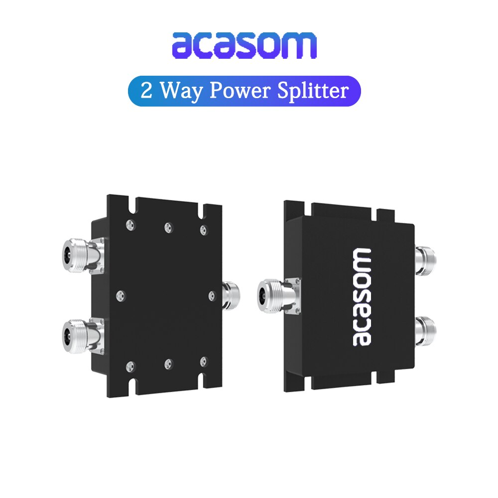 800-1000MHz 2-Way Power Splitter/Combiner | ≤0.3dB Ultra-Low Loss | 50W High Power | N-Female