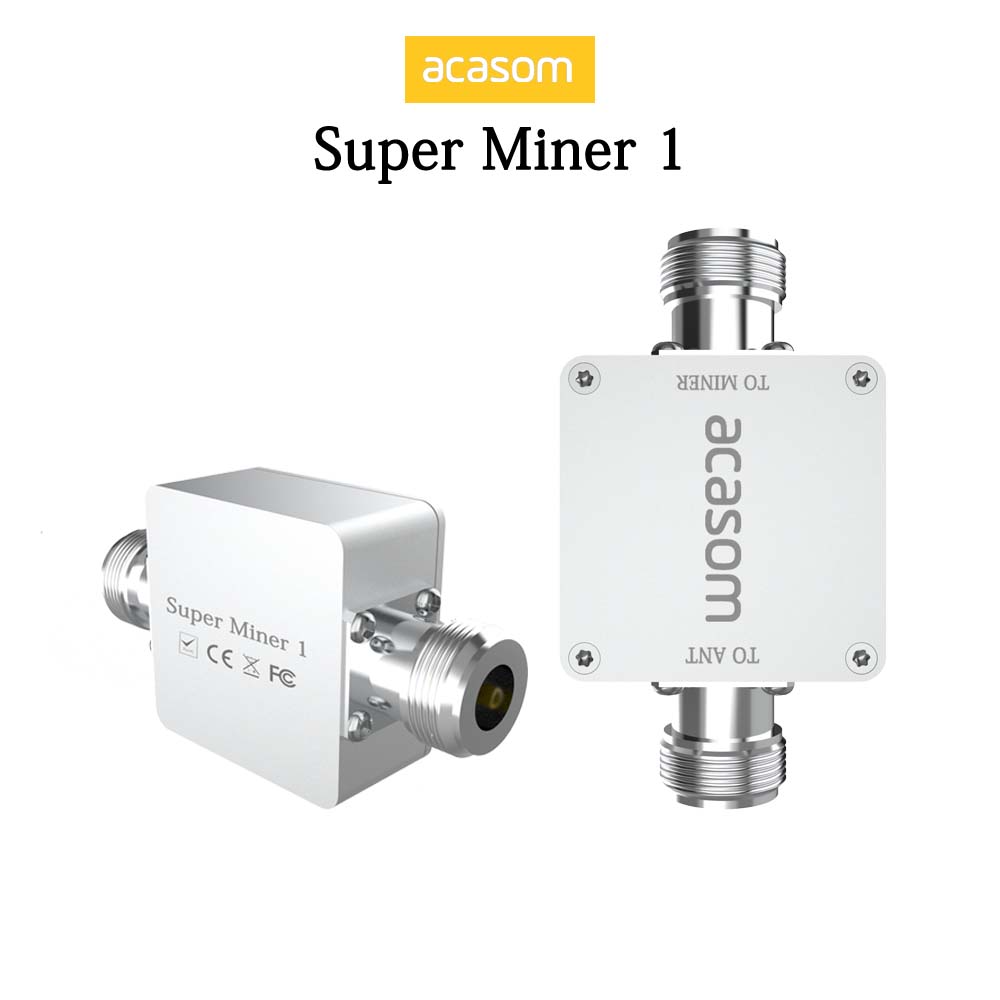 RX 12dB TX Bypass 868MHz 915MHz Miner LORA Bias Tee Helium Signalverstärker Buchse
