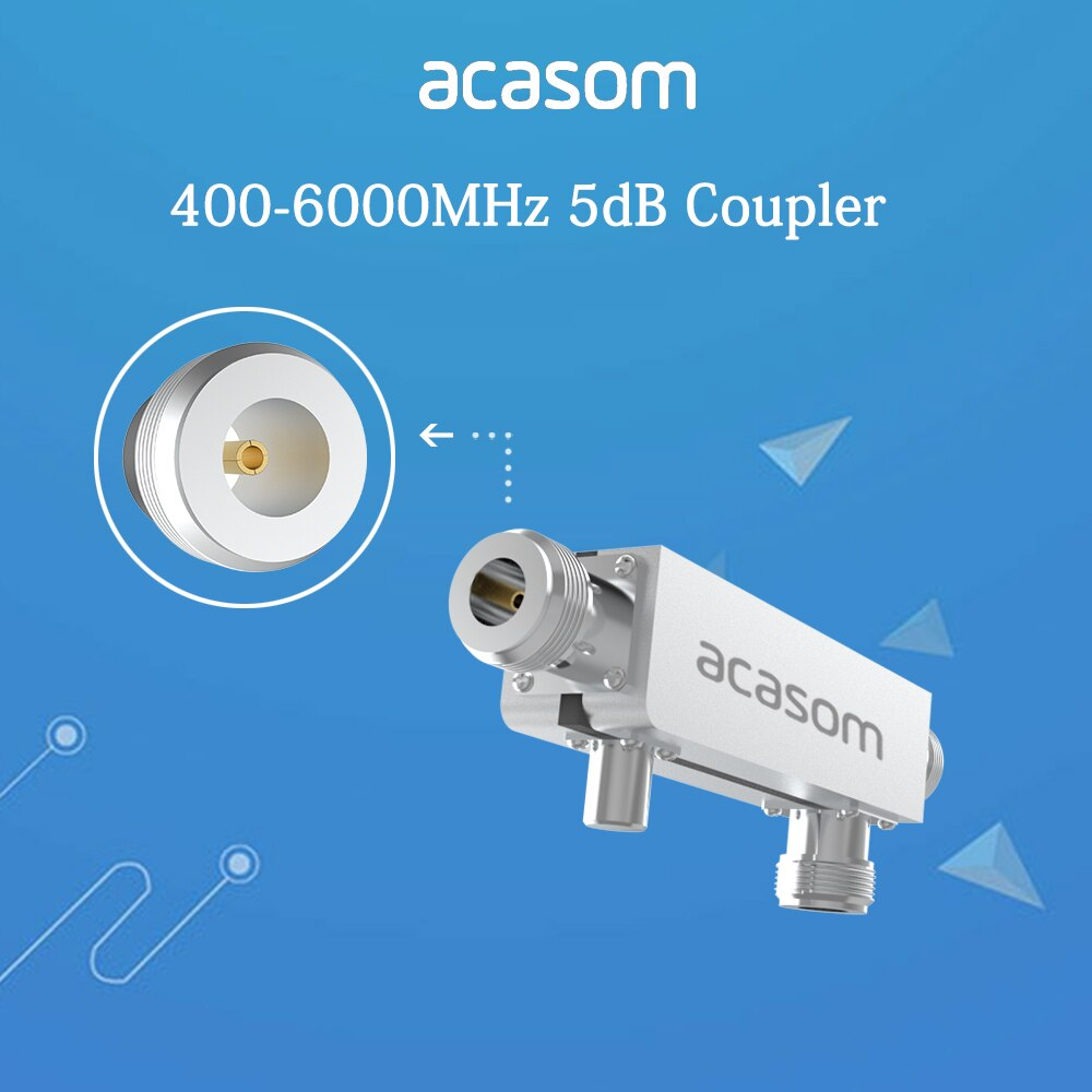 Breitband 5dB Richtkoppler von 400MHz bis 6000MHz bis 20 Watt N-Stecker Mikrostreifenleitung
