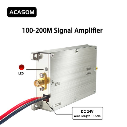 10W Unidirectional GaN Signal Amplifier Module, 100-200MHz Low Frequency Band