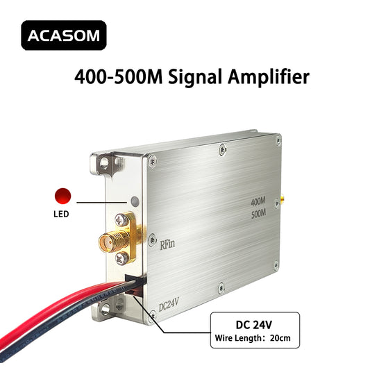 400-500MHz  60W 48dBm Power Amplifier – Maximum-Output Module for Telemetry&Video Downlink & Digital Transmission