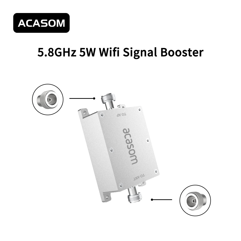 5.8GHz  5W Bidirectional Signal Amplifier Module, N-Type Connectors