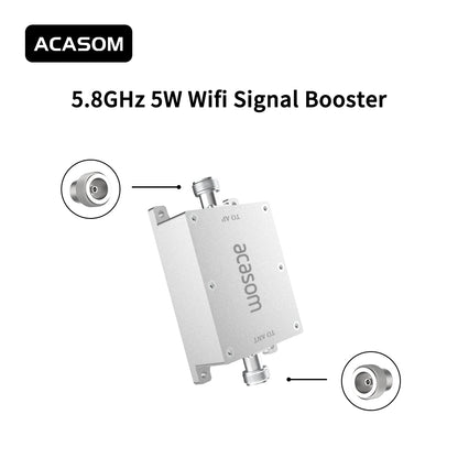 5.8GHz  5W Bidirectional Signal Amplifier Module, N-Type Connectors