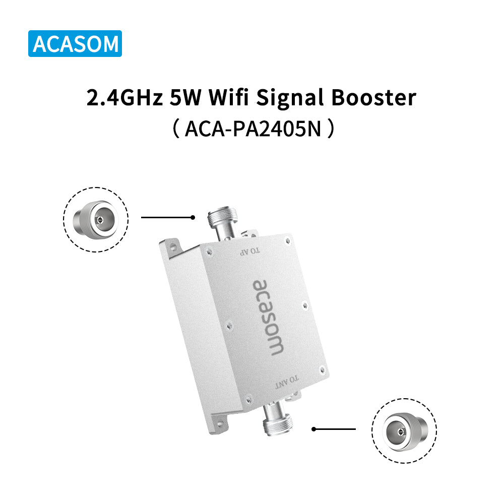 2.4GHz  5W Bidirectional Signal Amplifier Module, N-Type Connectors