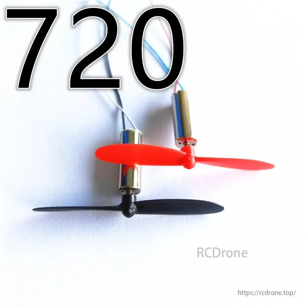 2pcs/lot 3.7V 614 716 720 8520 Micro DIY Helicopter Coreless DC Motors Propeller UAV RC Drone Great Torque High Speed Engine