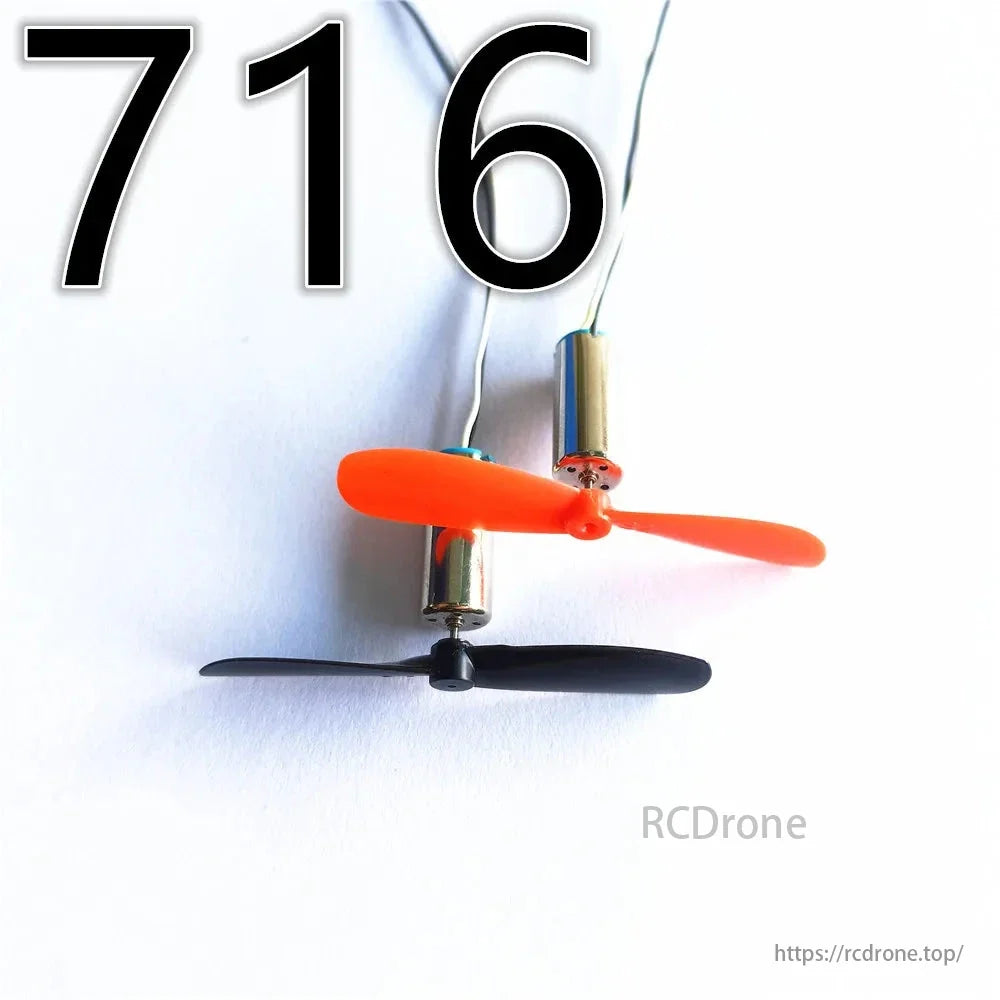 2pcs/lot 3.7V 614 716 720 8520 Micro DIY Helicopter Coreless DC Motors Propeller UAV RC Drone Great Torque High Speed Engine