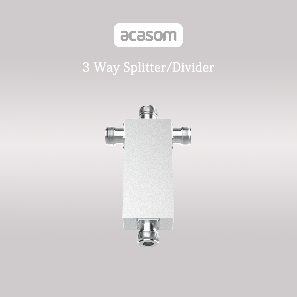 400MHz-6000MHz 3 Way Microstrip Line High Power Divider Splitter
