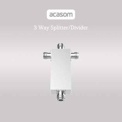 600MHz-6000MHz 3 Way Microstrip Line High Power Divider with DC Pass