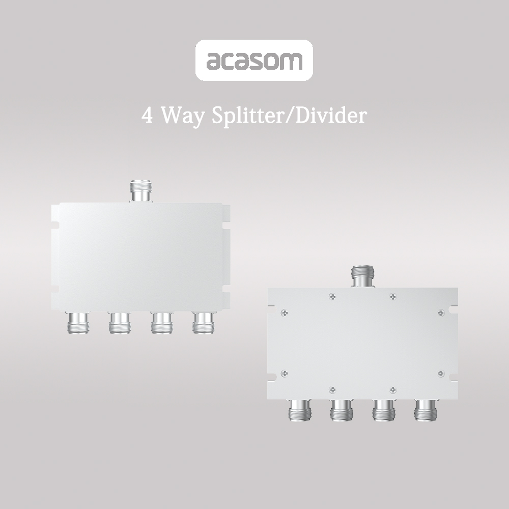 400MHz-6000MHz 4 Way Microstrip Line Splitter Power Divider
