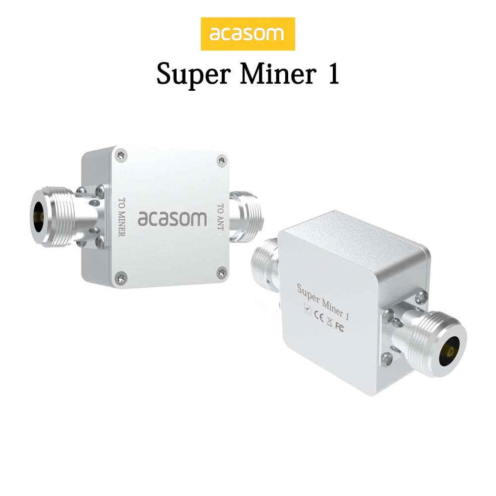 RX 12dB TX Bypass 868MHz 915MHz Miner LORA Bias Tee Helium Signalverstärker Buchse
