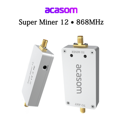 868MHz Super Miner12 Ultra Low Noise RX=17 TX=6 Miner AMP super Bias Tee Helium Signal Extender