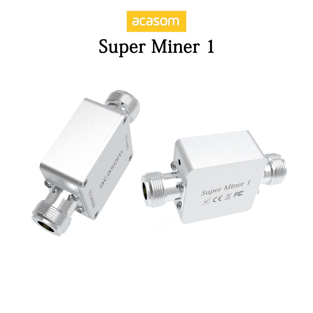 RX 12dB TX Bypass 868MHz 915MHz Miner LORA Bias Tee Helium Signalverstärker Buchse