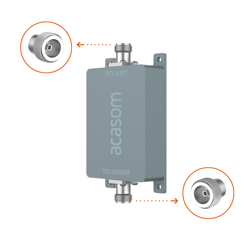 Waterproof 868MHz Extender Filter Helium Signal Strength Lora Booster outdoor