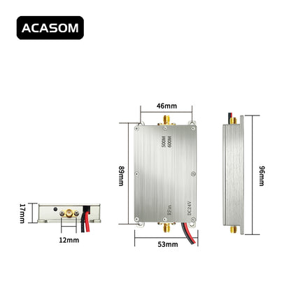 500-600MHz 60W Power Amplifier – Maximum-Output, Wide-Temperature Booster for Fixed Wireless Access & Broadcast