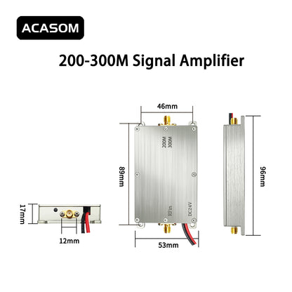 200-300MHz 10W RF power Amplifier for IOT digital transmission with 40dB gain