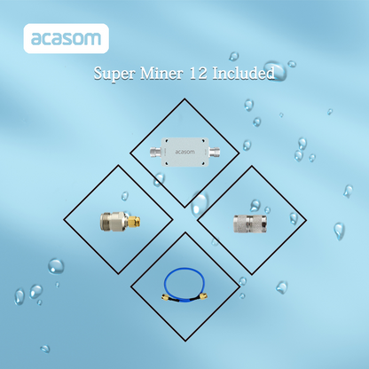 Outdoor 915MHz Super Miner12 Ultra Low Noise RX=17 TX=6 Miner AMP super Bias Tee Helium Signal Extender
