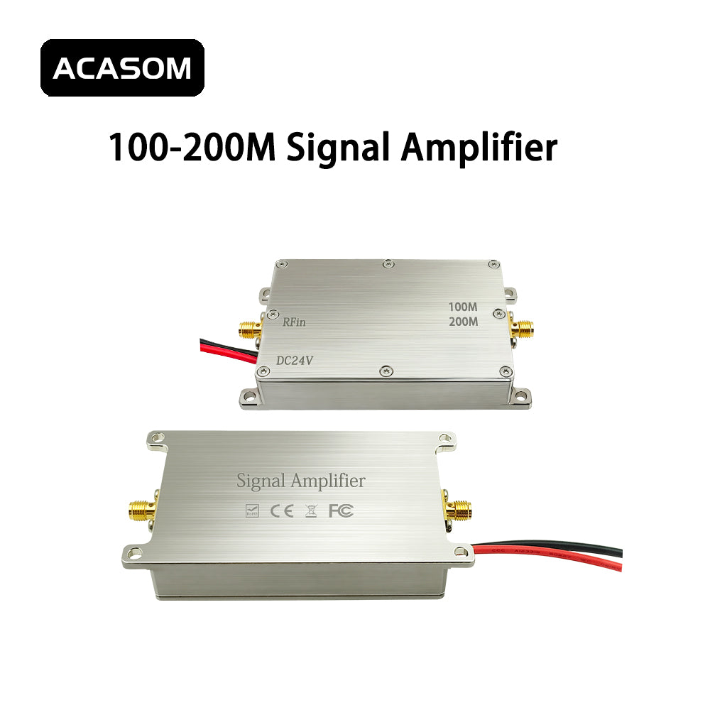 10W Unidirectional GaN Signal Amplifier Module, 100-200MHz Low Frequency Band