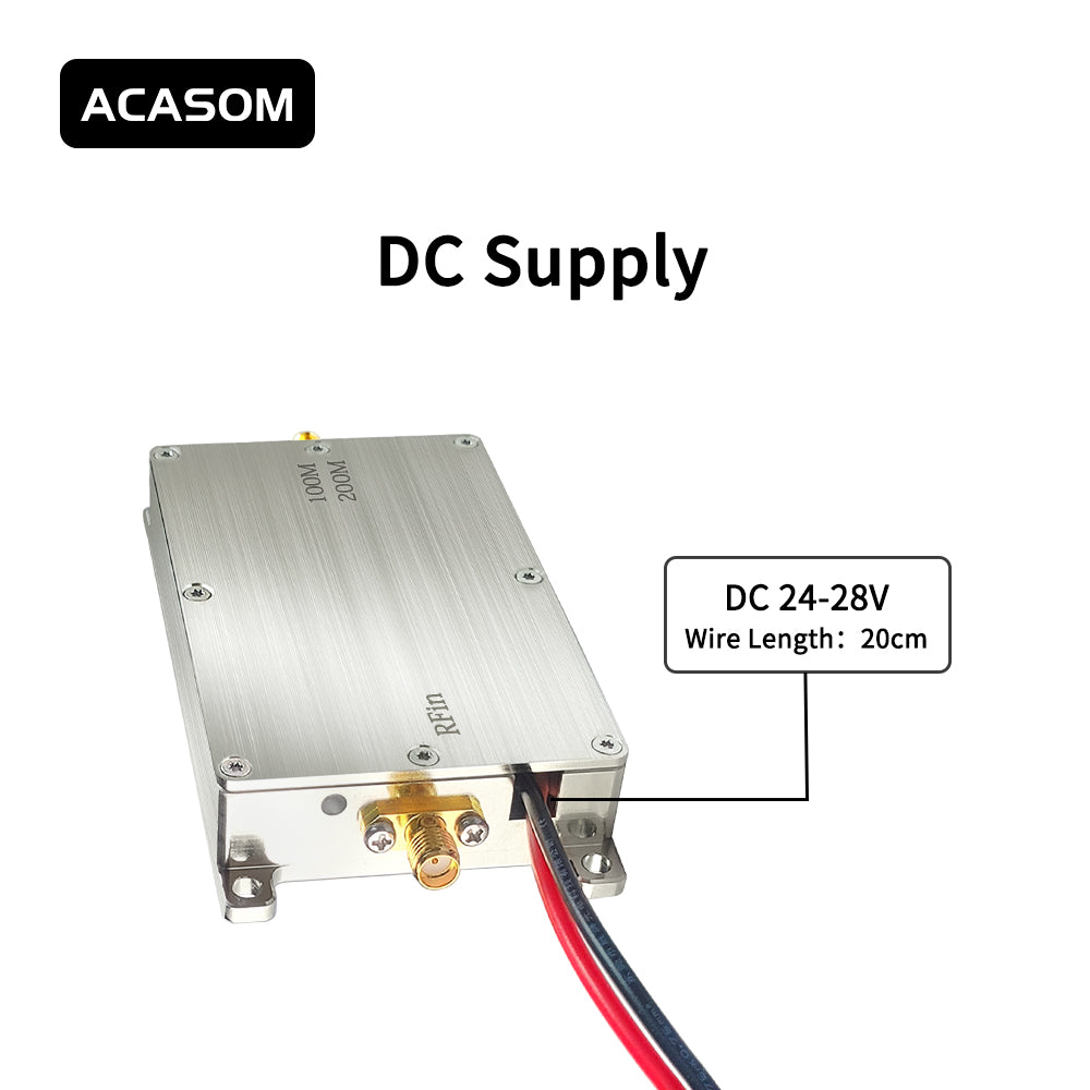 100-200MHz 20W RF power Amplifier for IOT digital transmission &Industrial Control with 43dB gain