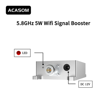 5.8GHz  5W Bidirectional Signal Amplifier Module, N-Type Connectors
