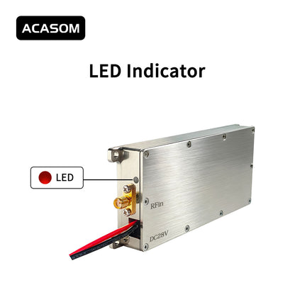 200-300MHz 60W RF Power Amplifier with Circulator – Maximum 48dBm Output Booster for Broadcast Devices & Audio/Video Systems