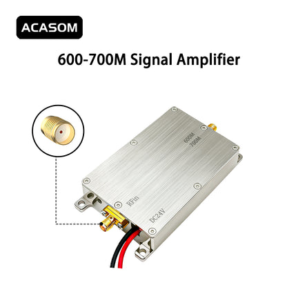 600-700MHz 20W 43dBm Power Amplifier RF Module – Anti-Interference Shielded Unit for Private Wireless Communication