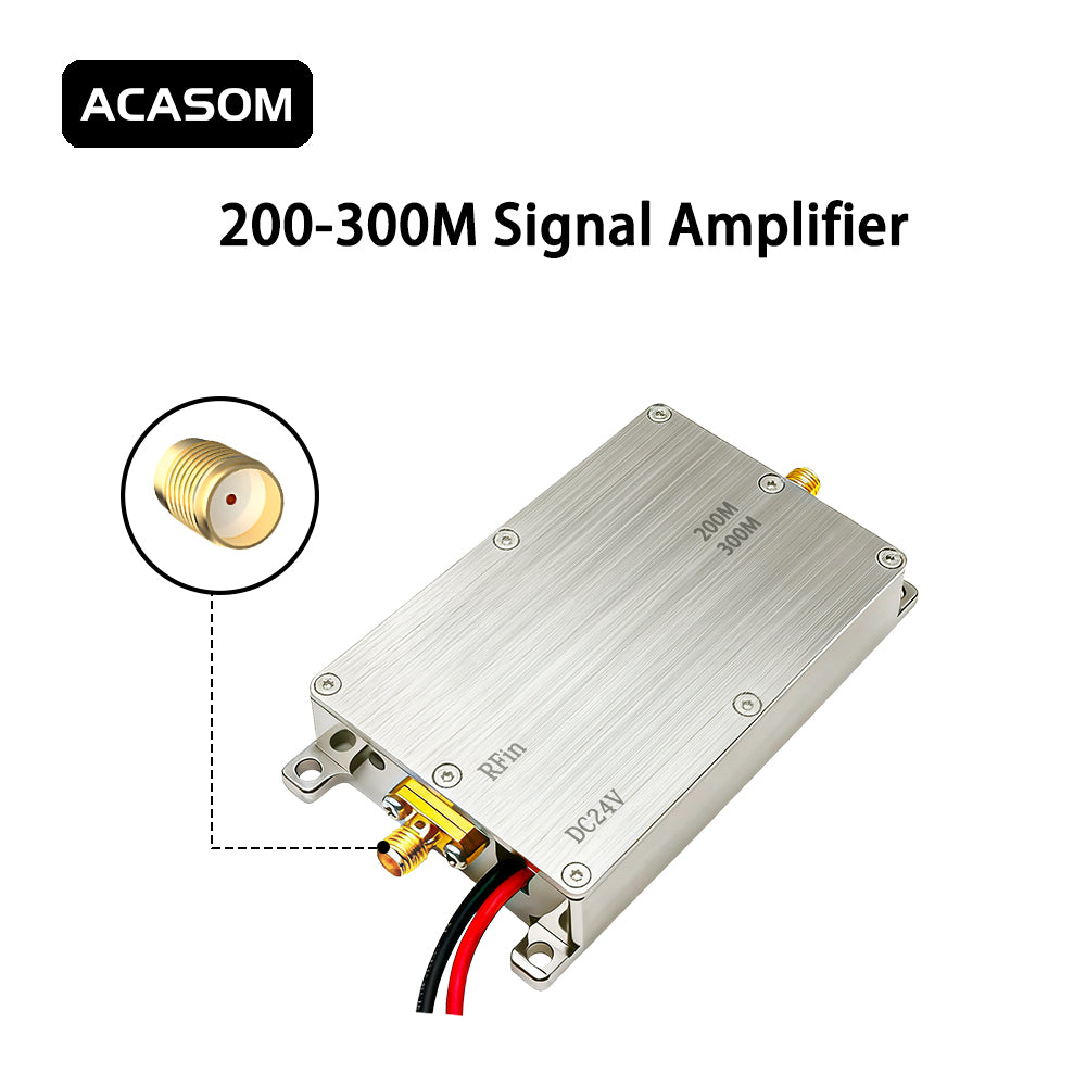 200-300MHz 50W Power  Amplifier RF Module for Audio＆video with 40dB gain output-SMA