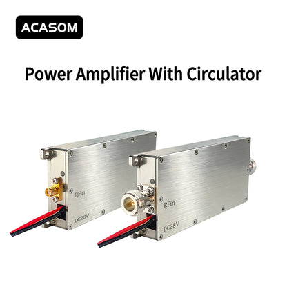 200-300MHz 60W RF Power Amplifier with Circulator – Maximum 48dBm Output Booster for Broadcast Devices & Audio/Video Systems